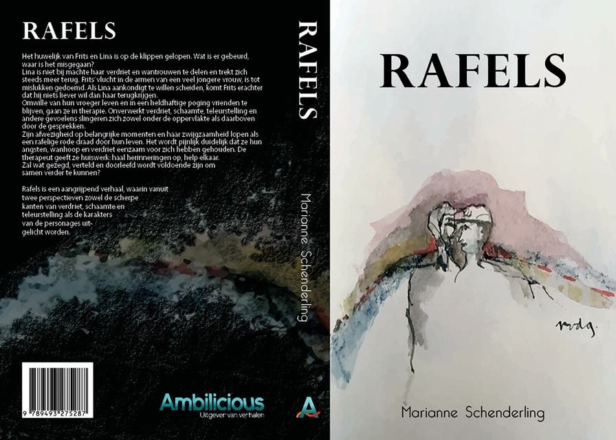 Rafels – omslag van het luisterboek van Marianne Schenderling
