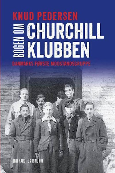 Bogen om Churchillklubben – omslag til lydbogen af Knud Pedersen