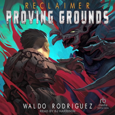 Proving Grounds – omslag til lydbogen af Waldo Rodriguez