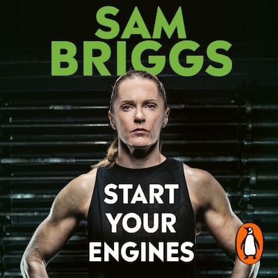 Start Your Engines – omslag til lydbogen af Sam Briggs