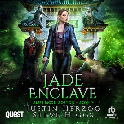 Jade Enclave – omslag til lydbogen af Steve Higgs, Justin Herzog