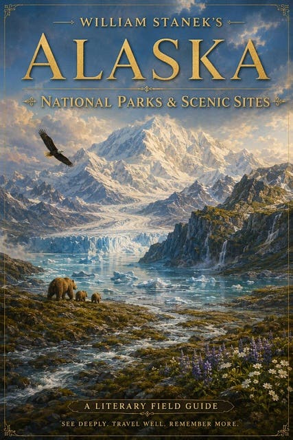 William Stanek's Alaska: A Literary Field Guide to Alaska National Parks & Scenic Sites – omslag til lydbogen af The Editors Of Our American National Parks