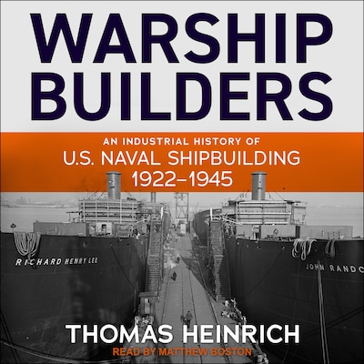 Warship Builders – omslag til lydbogen af Thomas Heinrich