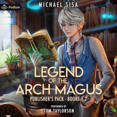 Legend of the Arch Magus: Publisher's Pack – omslag til lydbogen af Michael Sisa
