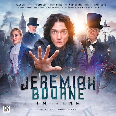 Jeremiah Bourne in Time (Unabridged) – omslag til lydbogen af Nigel Planer