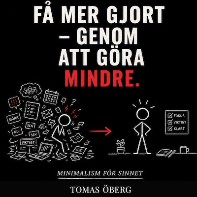 Få mer gjort  – genom  att göra mindre - Minimalism  för sinnet
