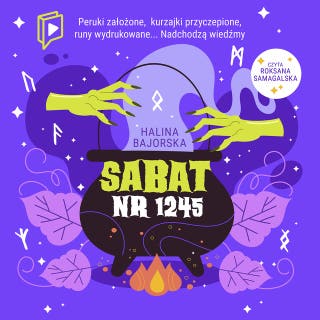 Sabat nr 1245 – okładka audiobooka, autor Halina Bajorska