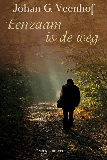Eenzaam is de weg – omslag van het luisterboek van Johan G Veenhof
