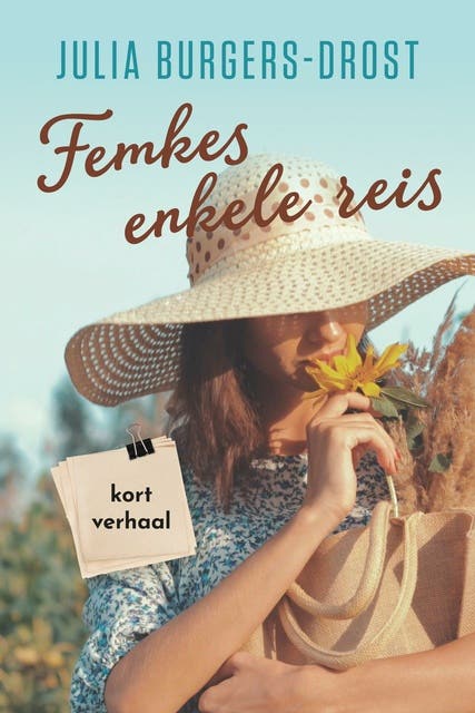 Femkes enkele reis – omslag van het luisterboek van Julia Burgers-Drost