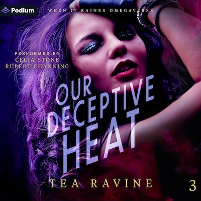 Our Deceptive Heat – omslag til lydbogen af Tea Ravine