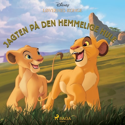 Løvernes Konge - Jagten på den hemmelige hule – omslag til lydbogen af Disney