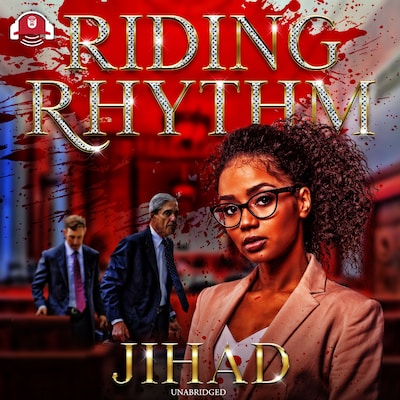 Riding Rhythm – omslag til lydbogen af Jihad