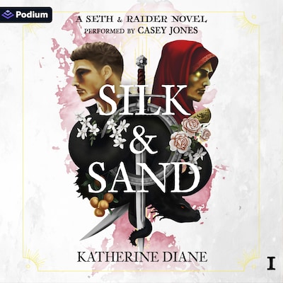Silk & Sand – omslag til lydbogen af Katherine Diane