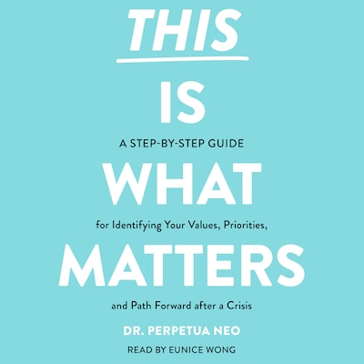 This Is What Matters – omslag til lydbogen af Perpetua Neo