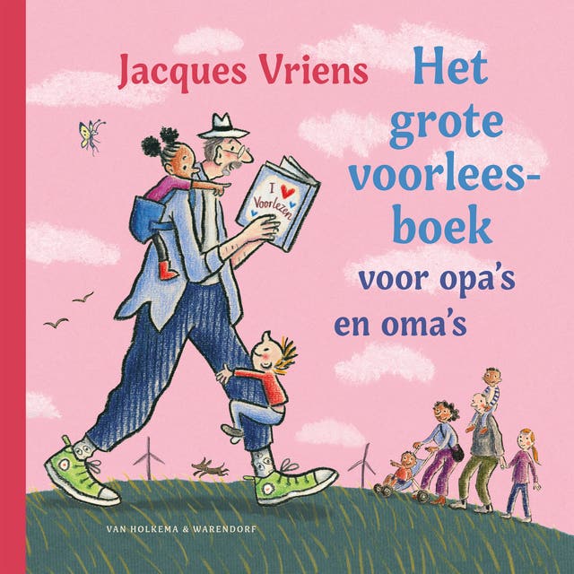 Het grote voorleesboek voor opa's en oma's – omslag van het luisterboek van Jacques Vriens