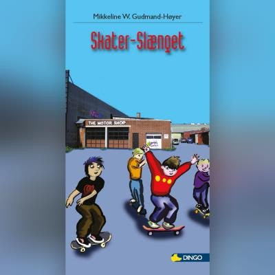 Skater-Slænget – omslag til lydbogen af Madelin Wilian