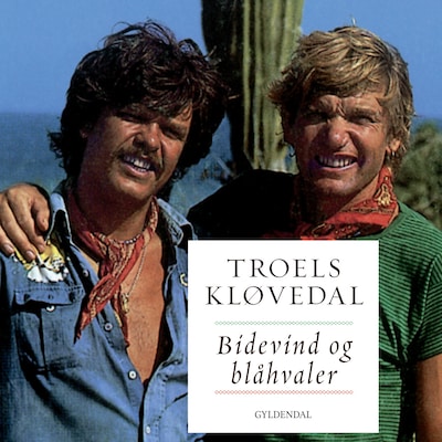 Bidevind og blåhvaler – omslag til lydbogen af Troels Kløvedal