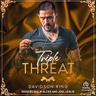 Triple Threat – omslag til lydbogen af Davidson King