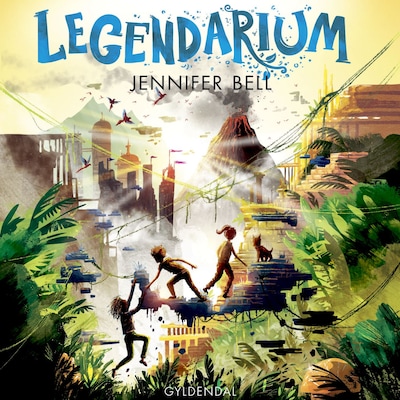 Legendarium – omslag til lydbogen af Jennifer Bell