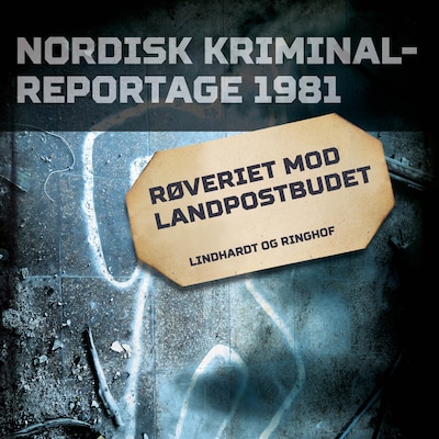 Røveriet mod landpostbudet – omslag til lydbogen af diverse