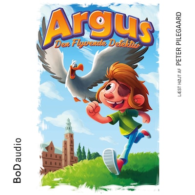 Argus - Den flyvende detektiv (uforkortet) – omslag til lydbogen af Sally Sharf