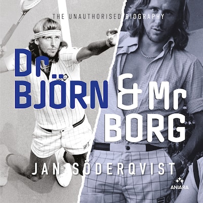 Dr Björn and Mr Borg – omslag til lydbogen af Jan Söderqvist