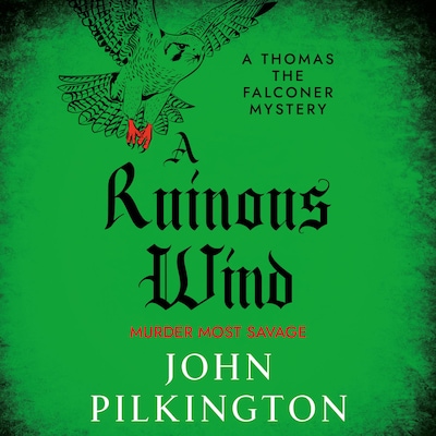 A Ruinous Wind - The Thomas the Falconer Mysteries - Discover a captivating Elizabethan mystery from John Pilkington, Book 2 (Unabridged) – omslag til lydbogen af John Pilkington
