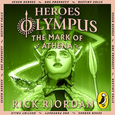 The Mark of Athena (Heroes of Olympus Book 3) – omslag til lydbogen af Rick Riordan