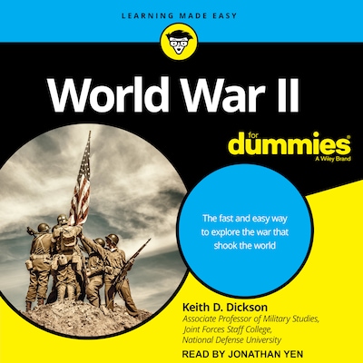 World War II For Dummies – omslag til lydbogen af Keith D. Dickson