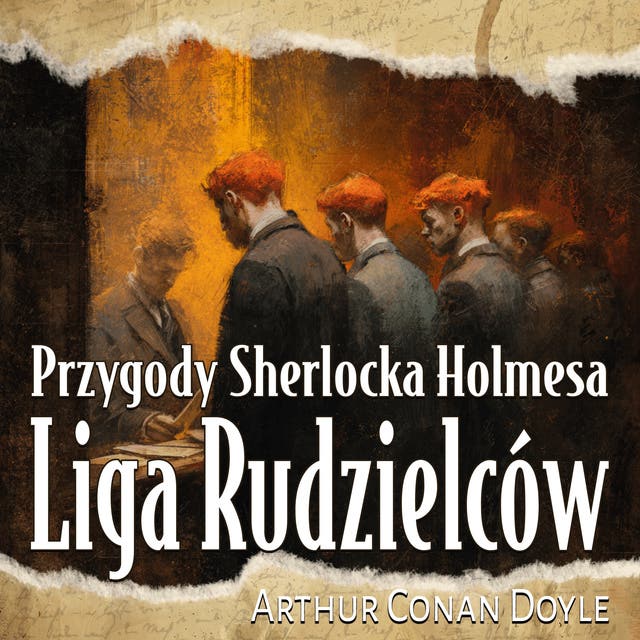 Liga Rudzielców – okładka audiobooka, autor Arthur Conan Doyle