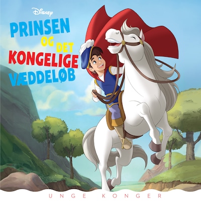 Unge Konger - Prinsen og det kongelige væddeløb – omslag til lydbogen af Disney