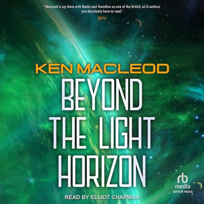 Beyond the Light Horizon – omslag til lydbogen af Ken MacLeod