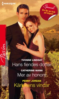 Hans fiendes dotter / Mer av honom – omslag till ljudboken av Catherine Mann,Penny Jordan,Yvonne Lindsay