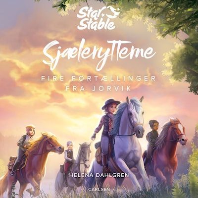 Star Stable (4) - Sjælerytterne - Fire fortællinger fra Jorvik – omslag til lydbogen af Helena Dahlgren