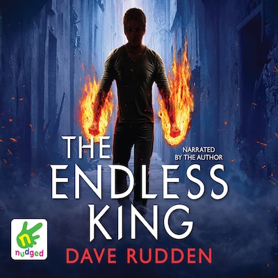 The Endless King – omslag til lydbogen af Dave Rudden
