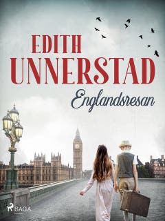 Englandsresan – omslag till ljudboken av Edith Unnerstad