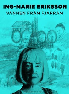 Vännen från fjärran – omslag till ljudboken av Ing-Marie Eriksson