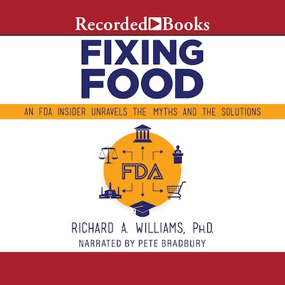 Fixing Food – omslag til lydbogen af Richard A. Williams