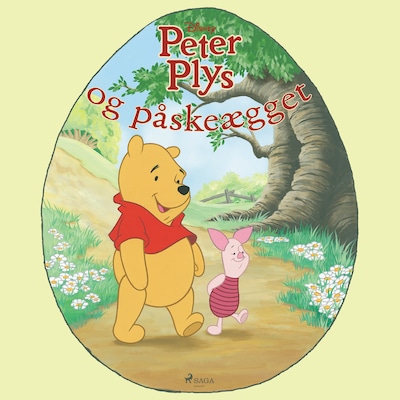 Peter Plys og påskeægget – omslag til lydbogen af Disney