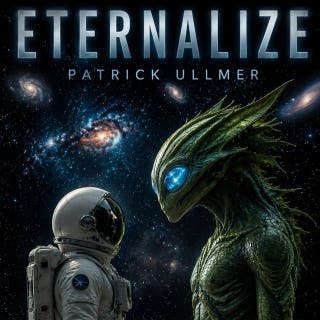 Eternalize – omslag till ljudboken av Patrick Ullmer