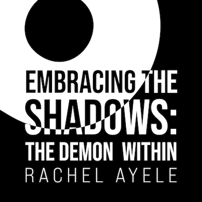Embracing the Shadows – omslag til lydbogen af Rachel Ayele