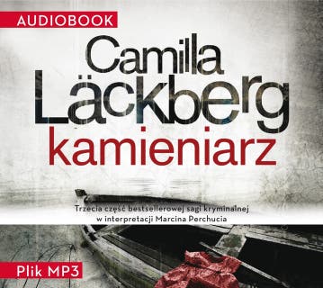 Kamieniarz – okładka audiobooka, autor Camilla Läckberg