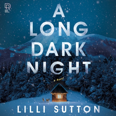 A Long Dark Night – omslag til lydbogen af Lilli Sutton