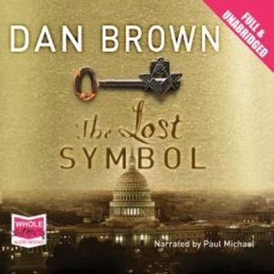 The Lost Symbol – okładka audiobooka, autor Dan Brown