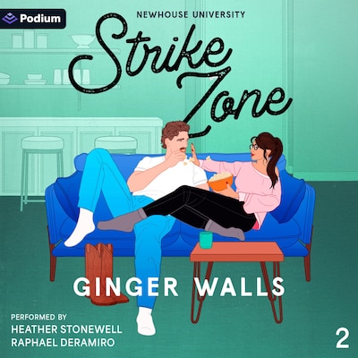 Strike Zone – omslag til lydbogen af Ginger Walls