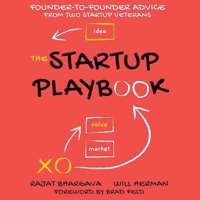 The Startup Playbook – omslag til lydbogen af Rajat Bhargava, Will Herman