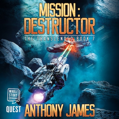 Mission: Destructor – omslag til lydbogen af Anthony James