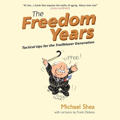 The Freedom Years – omslag til lydbogen af Michael Shea