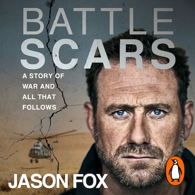Battle Scars – omslag til lydbogen af Jason Fox