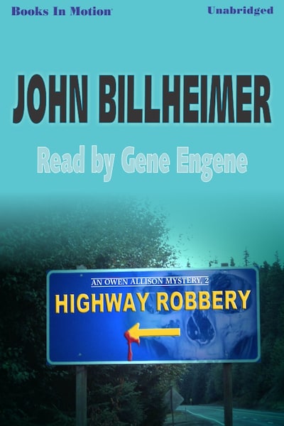 Highway Robbery – omslag til lydbogen af John Billheimer